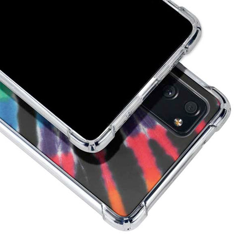 Liquid Blue Tie Dye - Rainbow Galaxy S20 FE Clear Case